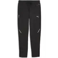 Puma Pantalon de sport noir / blanc