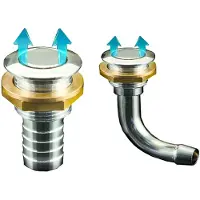 Prosea Évent Avec Grille Pare-flamme 19 Mm