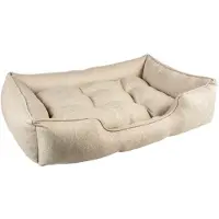 Laroy Lit pour chien Duvo+ Duratex beige, taille : XL