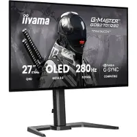 Iiyama , écran de 68,6 cm (27 pouces), modèle GOB2701QSC-B1, format 16:9, connectique : 2xHDMI, DisplayPort, USB-C, haut-parleurs intégrés