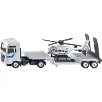 Siku MAN Lkw mit Polizei Helikopter
