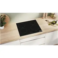 Bosch Table de cuisson à induction 60 cm Série 4 PIE631BB5E Noir avec TouchSelect et PowerBoost
