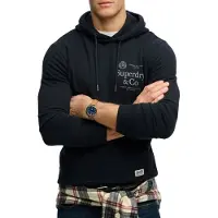 Superdry Sweat-shirt '1954 COMPANY' bleu marine / bleu pastel