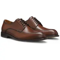 BOSS Chaussures derby en cuir avec logo en relief