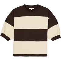 Garcia T260261 Short Sleeve Sweatshirt Beige,Marron L Femme