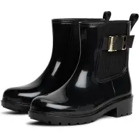 Tommy Hilfiger Bottes en caoutchouc noir