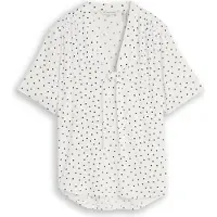 Tom Tailor Chemisier noir / blanc