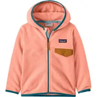 Patagonia - Polaire chaude à séchage rapide - Baby Micro D Snap-T Jkt Sunlit Pink en Nylon - Taille Enfant 104 - Rose