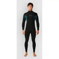 Rip Curl Combinaison En Néoprène à Manches Longues Avec Fermeture éclair Sur La Poitrine Dawn Patrol 4/3 Mm