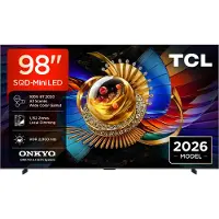 TCL Q7 98Q7D Pro, 2,49 mètres (98 pouces), 3840 x 2160 pixels, 4K Ultra HD, technologie Mini LED, Smart TV, Wi-Fi