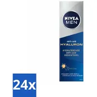 Nivea MEN - Anti-Age - Gel hydratant pour le visage avec hyaluron - 50 ml - Pack avantage - 24 pièces