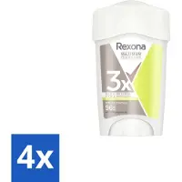 Rexona - Déodorant stick - Maximum Protection Stress Control Dry - Contre la transpiration de stress - 45 ml - Pack avantage - 4 pièces
