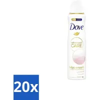 Dove Déodorant Spray - Advanced Care - Pour une peau douce - 150 ml - Pack avantage - 20 pièces