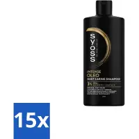 Syoss - Oleo - Shampooing - Styling longue durée - 440 ml - Pack avantage - 15 pièces