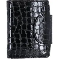 Golden Head Cuir porte-monnaie Cayenne RFID Protect Kombischeintasche mit Riegel 1439 Schwarz noir