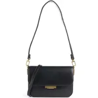 Ted Baker Cuir sac à épaule bandoulière sac à épaule Kkasa Lock Detail Crossbody Bag Black noir