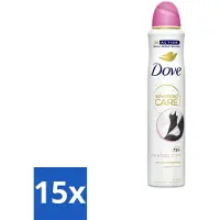 Dove Déodorant Spray - Soin invisible - 200 ml - Pack avantage - 15 pièces