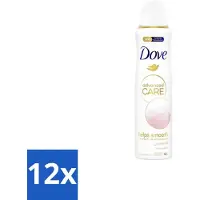 Dove Déodorant Spray - Advanced Care - Pour une peau douce - 150 ml - Pack avantage - 12 pièces