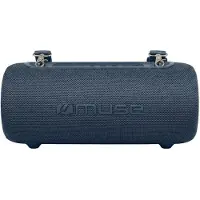 Muse Haut-parleur Bluetooth , 30W, étanche IPX5, batterie 3600mAh, avec effets lumineux et dragonne, couleur bleue