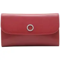 Esquire porte-monnaie Athena Lady Flap Wallet Red rouge foncé