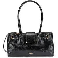 L.credi sac à épaule sac à épaule bandoulière Sandri Shoulder Bag Black noir