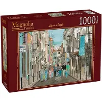Magnolia Puzzle Lisbonne 1000 pièces coloré puzzle plaisir