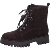 GUESS pour femme. FLFFIZSUE10 Bottines en Cuir Fizzle marron (39), 3 à 5 cm, Fermeture éclair, Casuel