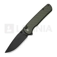 CIVIVI Iron Tide, Forest Green Aluminum, Black Stonewash