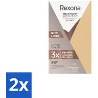Rexona - Déodorant stick - Protection maximale - Protection extra forte - 45 ml - Pack avantage - 2 pièces