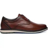 Pikolinos BERNA - Chaussures pour hommes, mocassins à lacets, couleur marron, NEUF