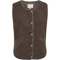 ONLY Polaire ONLBABY TEDDY VEST femmes - Marron - EU L