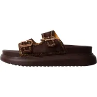 Super Mode Sandales - - Joalice - Marron - Taille 41 - Talon plat