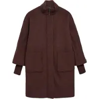 Comma Manteau mi-saison bourgogne