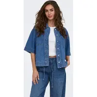 ONLY Chemisier 'ONLCleo' bleu denim