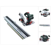 Metabo Scie circulaire portative KS 66 FS 1 500 W, 190 mm + 1 lame de scie + rail de coupe KFS 44