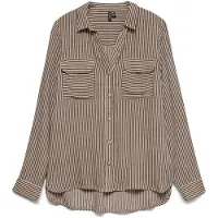 Vero Moda Chemise à Manches Longues Bumpy
