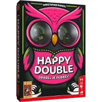 999 Games Jeu d'Ambiance Happy Double Version en néerlandais