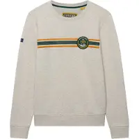 Superdry Sweat-shirt écru / marine / curry / sapin