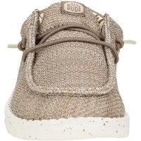 HEY DUDE Mocassin à Lacets Wally Y Stretch Sox - Walnut