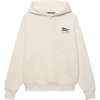 Superdry Sweat-shirt 'Heritage' bleu foncé / coquille d'oeuf