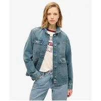 Superdry Veste mi-saison 'Chore' bleu foncé