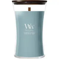 Woodwick Cedarwood & Ocean Moss bougie parfumée avec mèche en bois 610 g