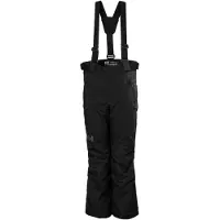 Helly Hansen - Pantalon de ski imperméable à bretelles amovibles en Primaloft&reg; - Jr No Limits 2.0 Pant Black - Taille Enfant 10 ans - Noir