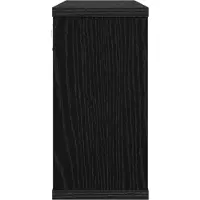 vidaXL Étagères flottantes Chêne noir 80 x 15 x 30 cm