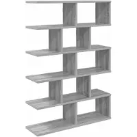 vidaXL Étagère Murale Sonoma gris 70 x 20 x 100 cm Bois d'ingénierie