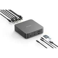 Kensington SD5010T5 EQ Thunderbolt 5 Triple 4K 140 W (2 ports), Station d’accueil + hub USB, Gris