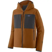 Patagonia - Veste à capuche stretch et résistante - M's R2 TechFace Hoody Deer Brown - Taille M - Marron