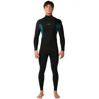 Rip Curl Combinaison En Néoprène à Manches Longues Avec Fermeture éclair Sur La Poitrine Dawn Patrol 4/3 Mm