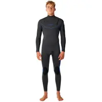 Rip Curl Combinaison En Néoprène à Manches Longues Avec Fermeture éclair Sur La Poitrine Dawn Patrol 4/3 Mm