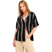 Roxy Crazy Vahini Long Sleeve Shirt Noir M Femme